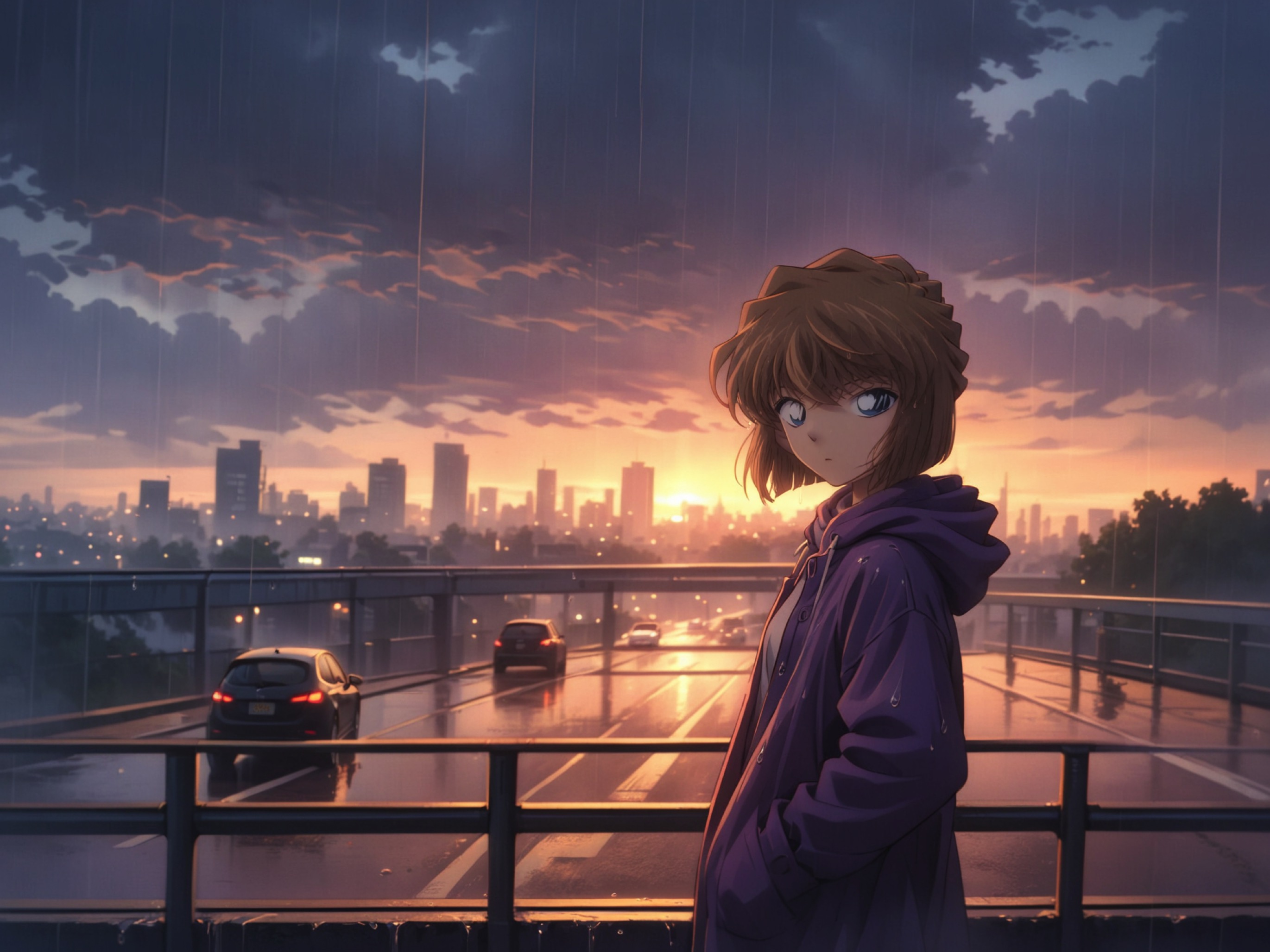 图片[37]| AI绘画-灰原哀| 小妖客栈