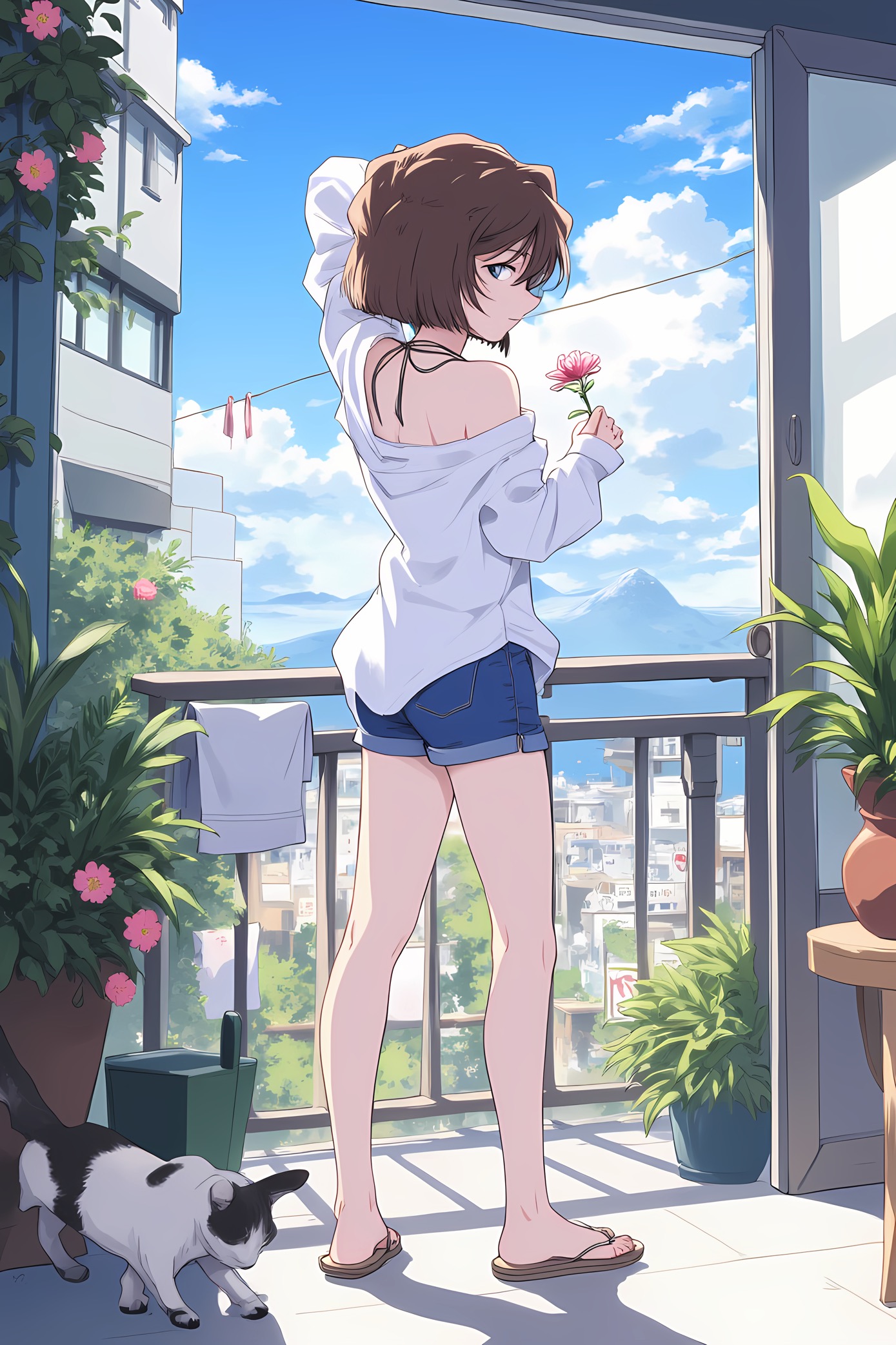 图片[35]| AI绘画-灰原哀| 小妖客栈