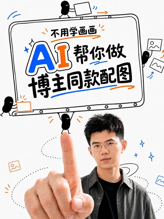 不用学画画!AI 帮你做博主同款配图-小妖客栈